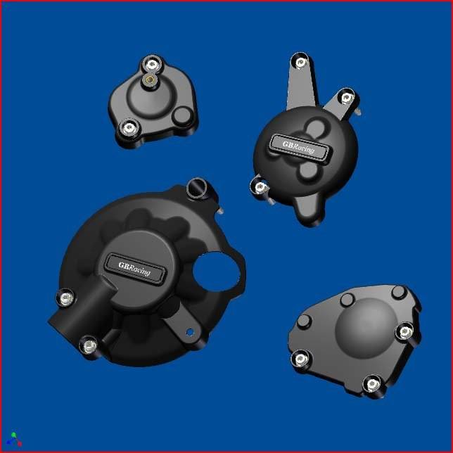 GB Racing Secondary Engine Cover Set for Yamaha YZF 1000/R1 '07-08 GB Racing Secondary Engine Cover Set for Yamaha YZF 1000/R1 '07-08